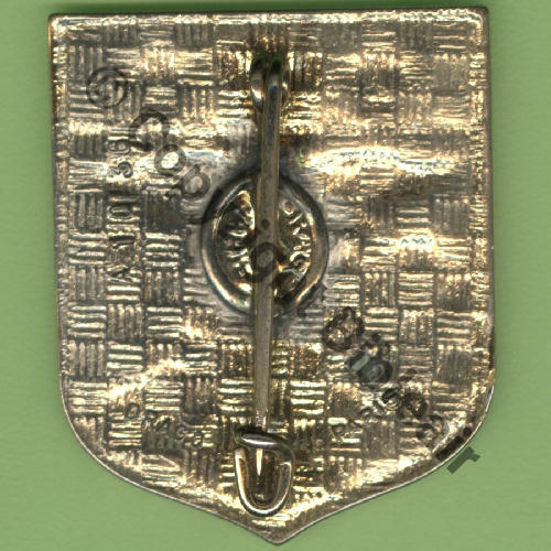 A1036 ETOM.58 POINTE.A.PITRE  DrP SM+Past ovale Guilloche etame Embouti SNH Resine Src.Y.GENTY 8Eur(x2) 